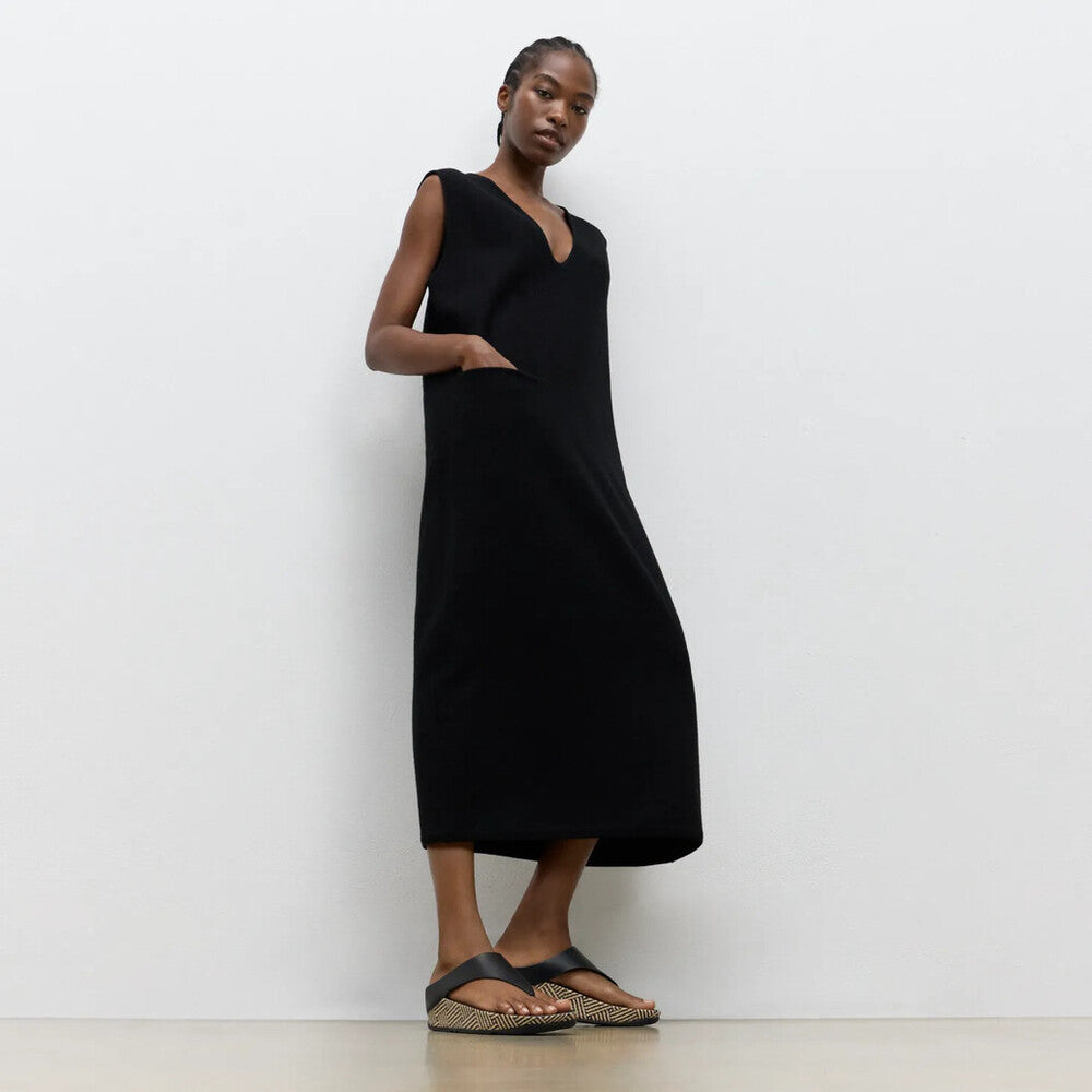 LULU LUX GRAPHIC-WEAVE LEATHER TOE-POST SANDALS