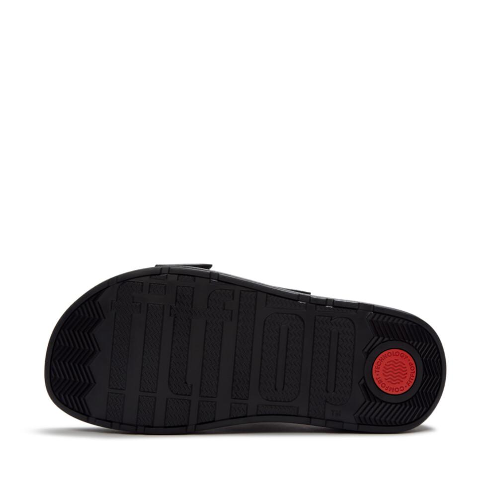 GEN-FF MAX BUCKLE STRIPE-WEBBING TWO-BAR SLIDES