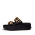 GEN-FF MAX BUCKLE STRIPE-WEBBING TWO-BAR SLIDES