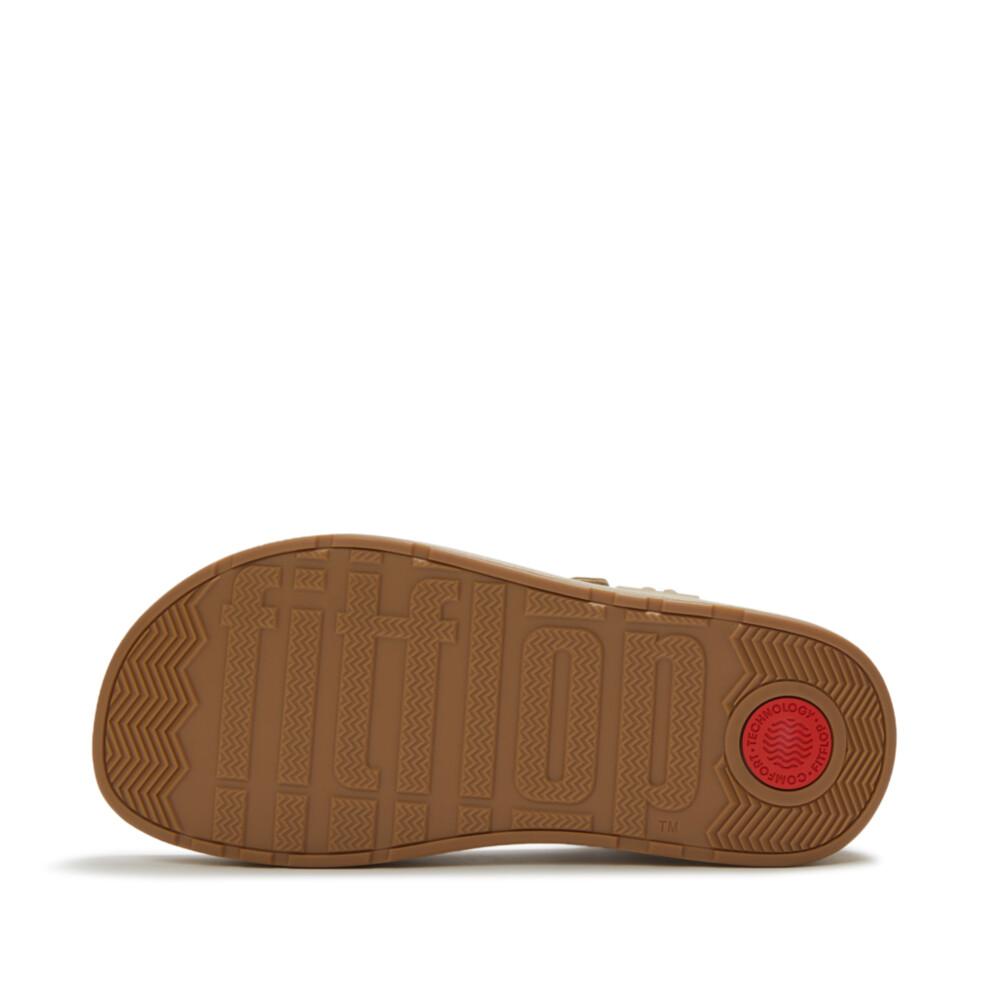 GEN-FF MAX ULTRA-JEWEL  LEATHER BACK-STRAP SANDALS