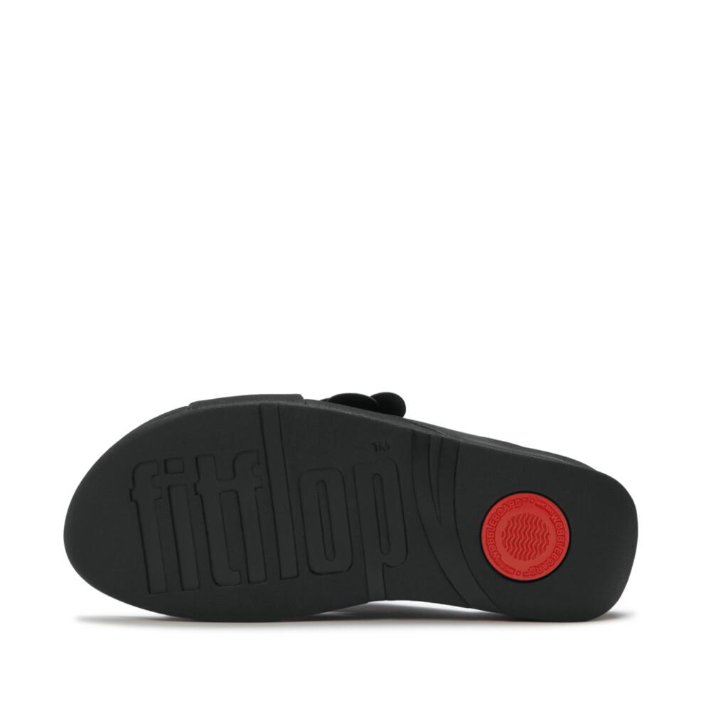 LULU FLOWER CROSS SLIDES