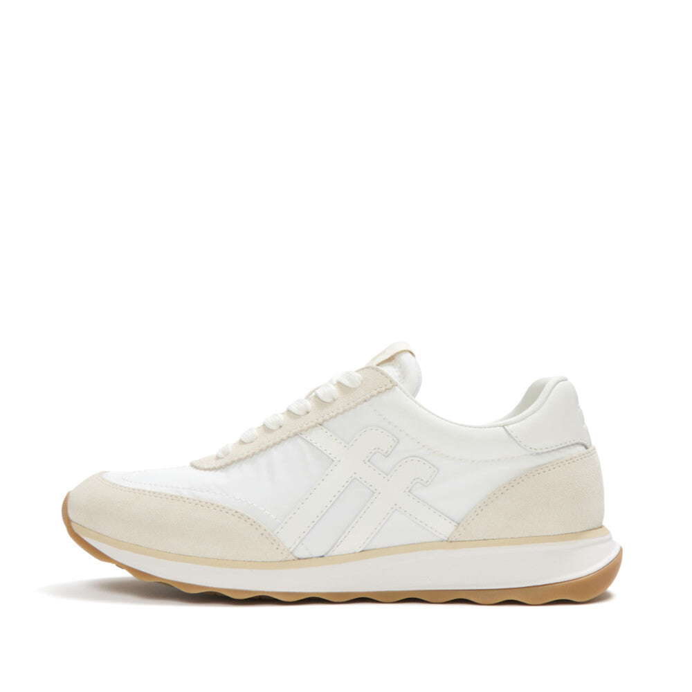 RETRO-Q FF FABRIC/SUEDE SNEAKERS