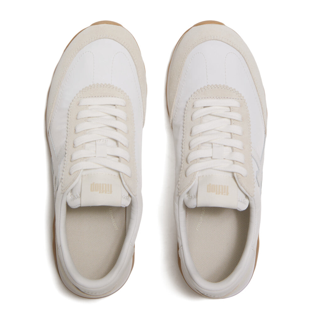RETRO-Q FF FABRIC/SUEDE SNEAKERS