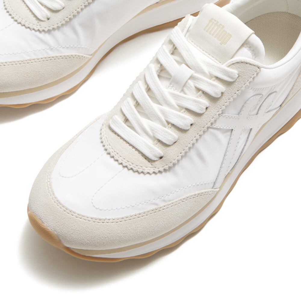 RETRO-Q FF FABRIC/SUEDE SNEAKERS