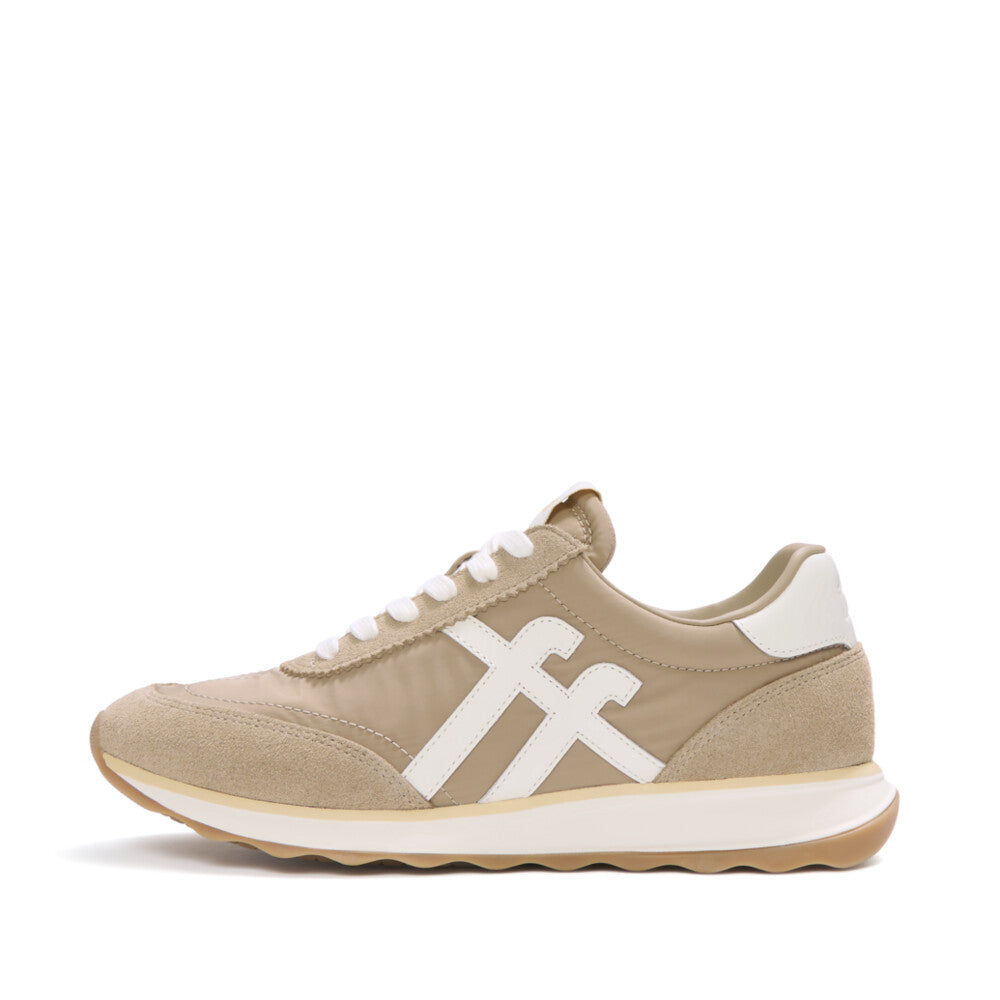 RETRO-Q FF FABRIC/SUEDE SNEAKERS