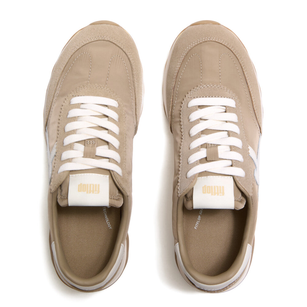 RETRO-Q FF FABRIC/SUEDE SNEAKERS