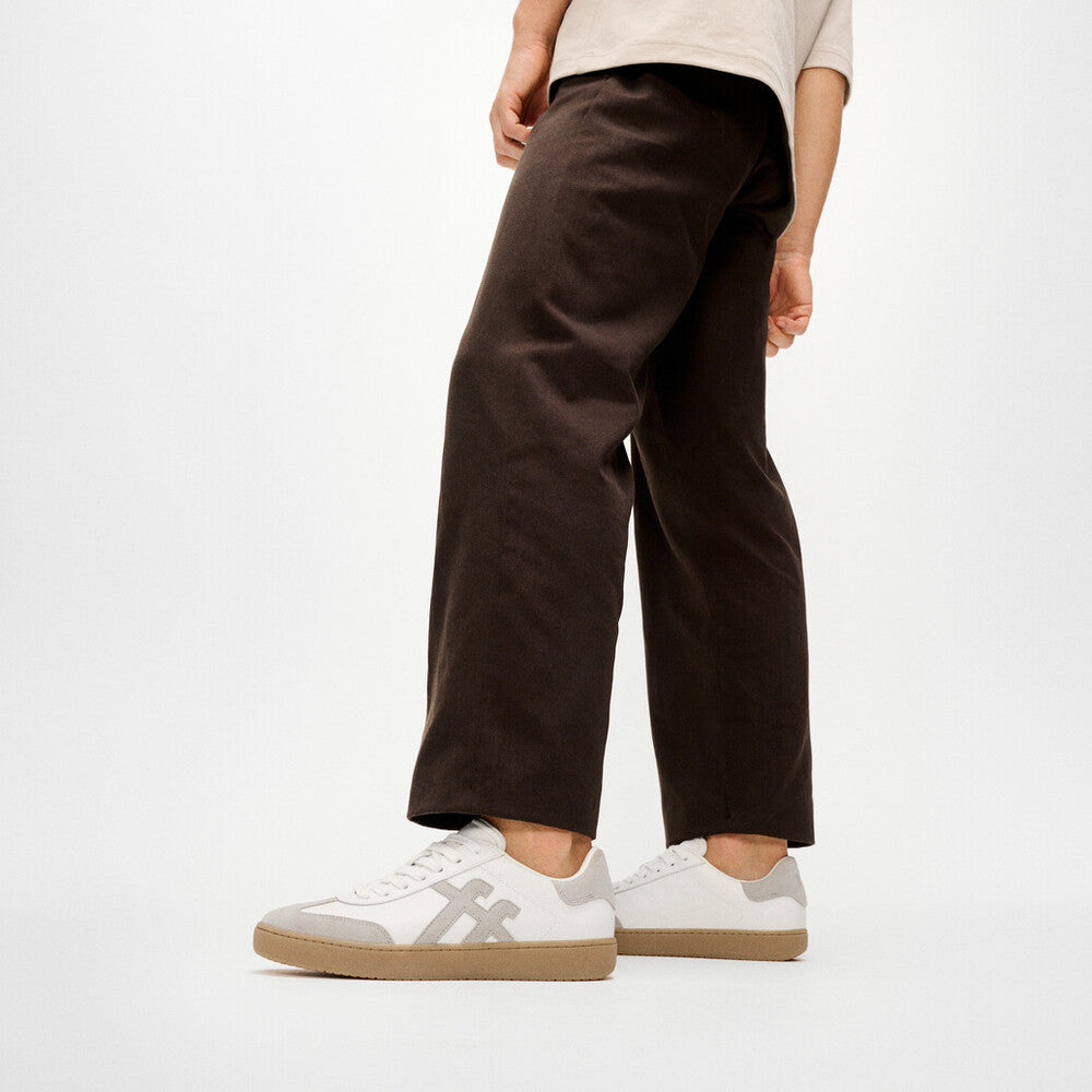 THE DASH MENS T-TOE LEATHER/SUEDE SNEAKERS