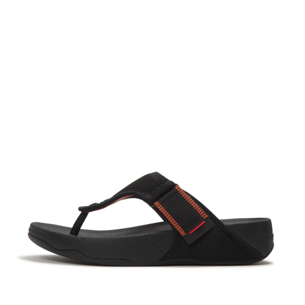 TRAKK MENS ADJ. W/RESISTANT MESH TOE-POST SANDALS