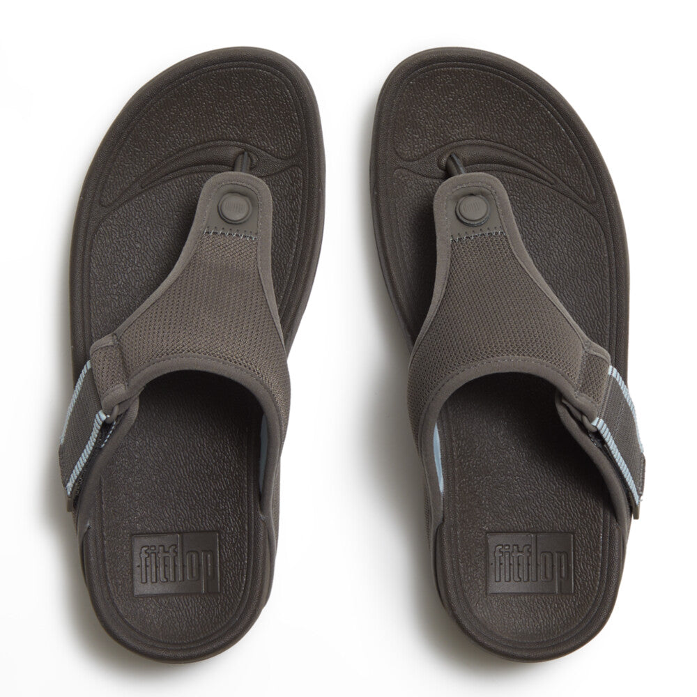 TRAKK MENS ADJ. W/RESISTANT MESH TOE-POST SANDALS