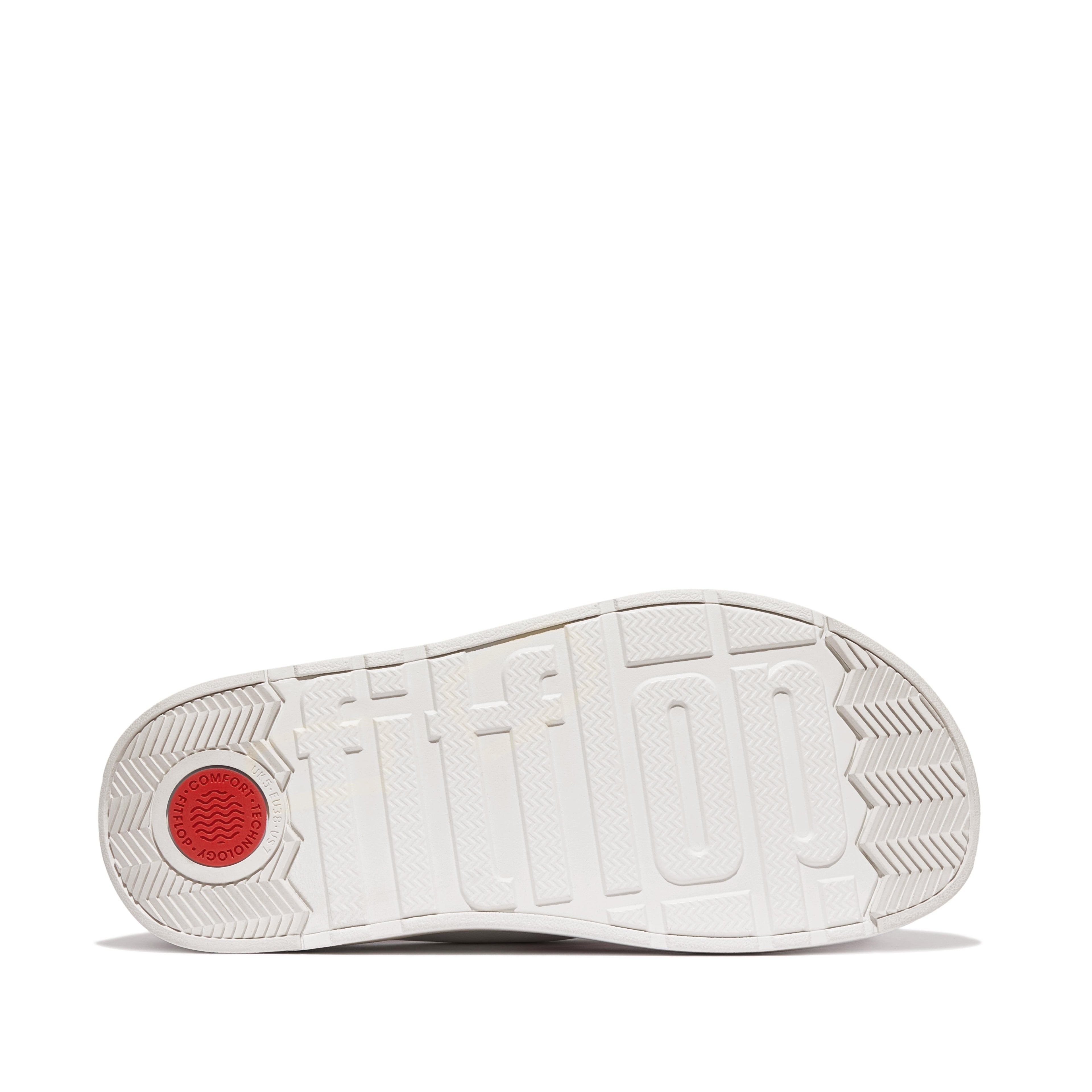 GEN-FF BUCKLE TWO-BAR LEATHER SLIDES
