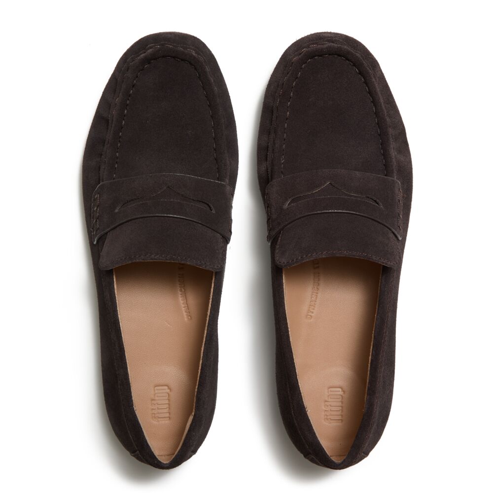 DELICATO SUEDE LOAFERS