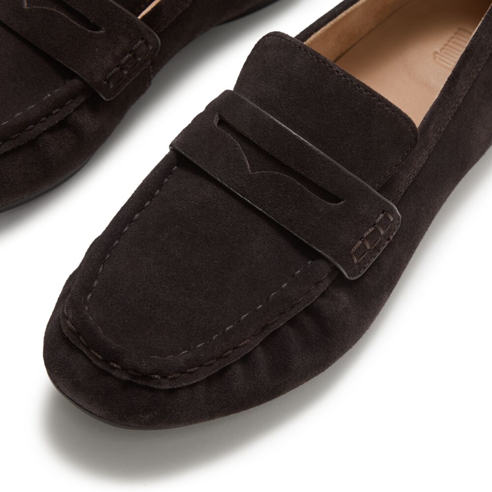 DELICATO SUEDE LOAFERS