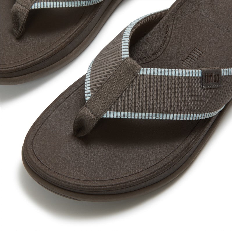 F-MODE GO MENS WATER-RESISTANT WEBBING T/P SANDALS