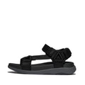 F-MODE GO MENS ADJ. WEBBING BACK-STRAP SANDALS