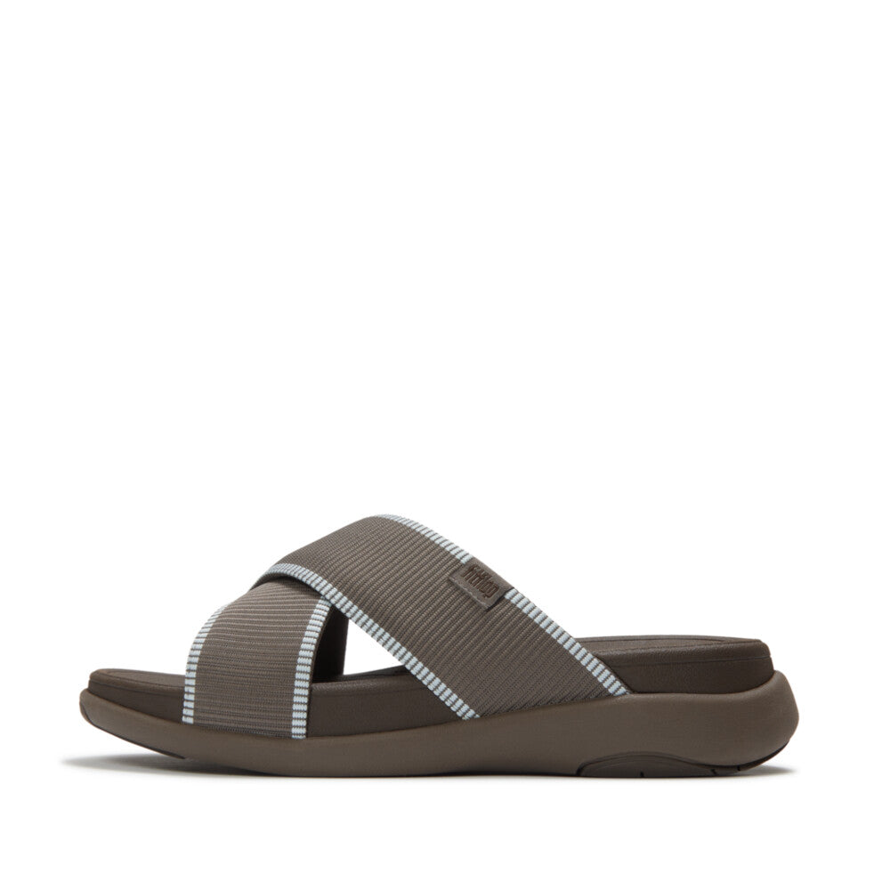 F-MODE GO MENS W/RESISTANT WEBBING CROSS SLIDES