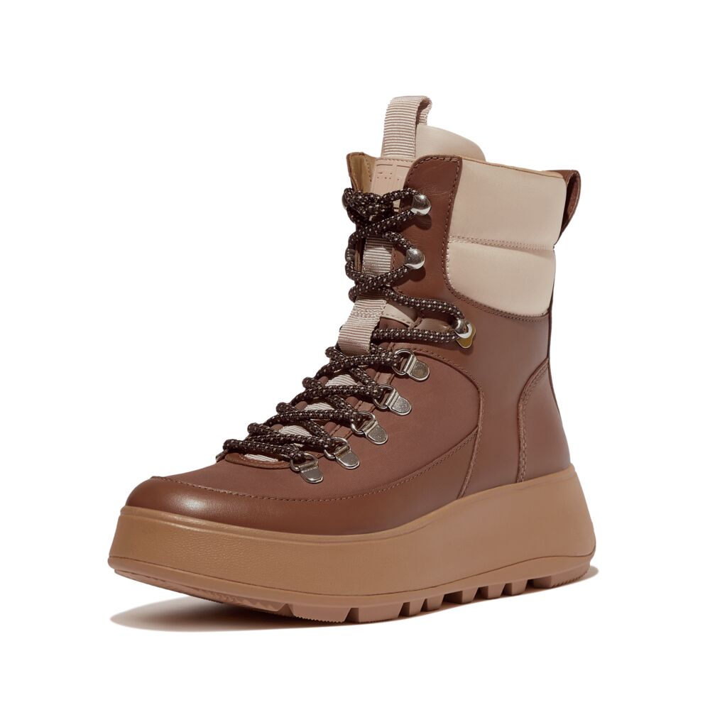 Botins F-MODE de Sola Plana com Cordões de Caminhada Resistentes