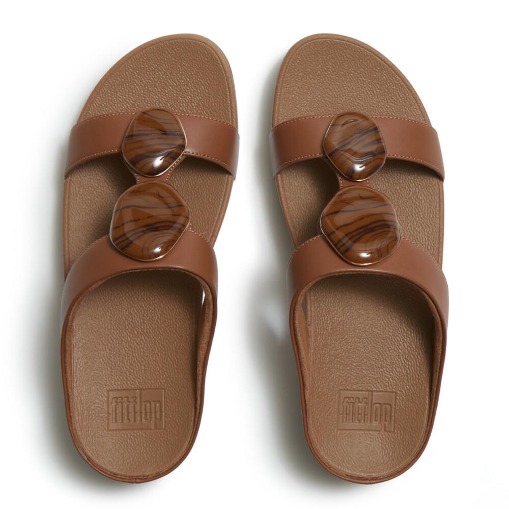 FINO MARBLED-STONE H-BAR SLIDES