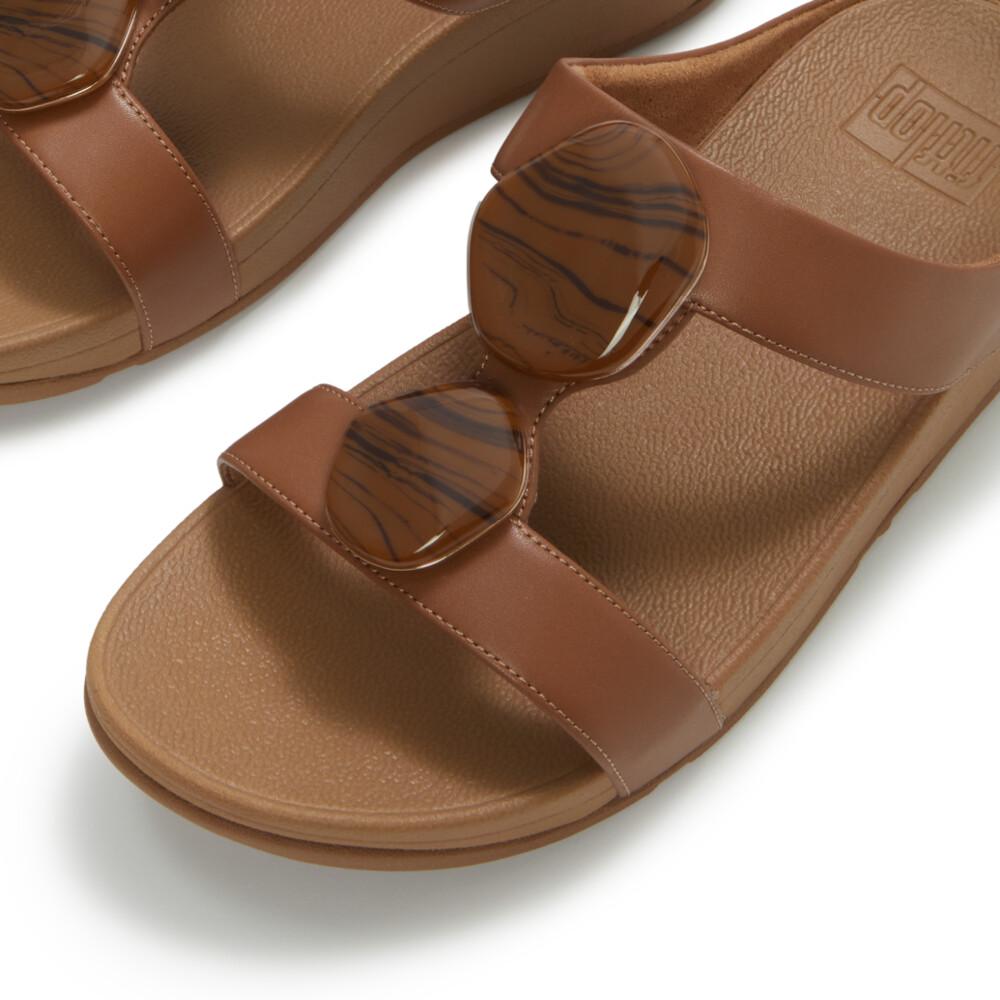 FINO MARBLED-STONE H-BAR SLIDES