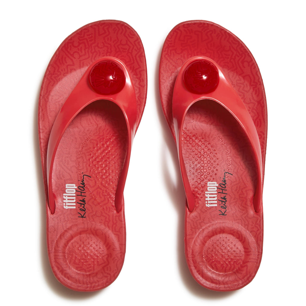 CHINELOS DE DEDO FITFLOP X KEITH HARING IQUSHION BUTTON