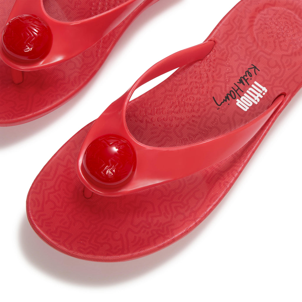 CHINELOS DE DEDO FITFLOP X KEITH HARING IQUSHION BUTTON