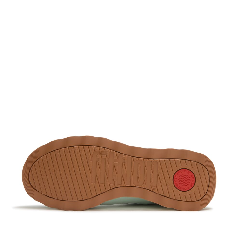FITFLOP X PANTONE RETRO-Q FF SUEDE TRAINERS