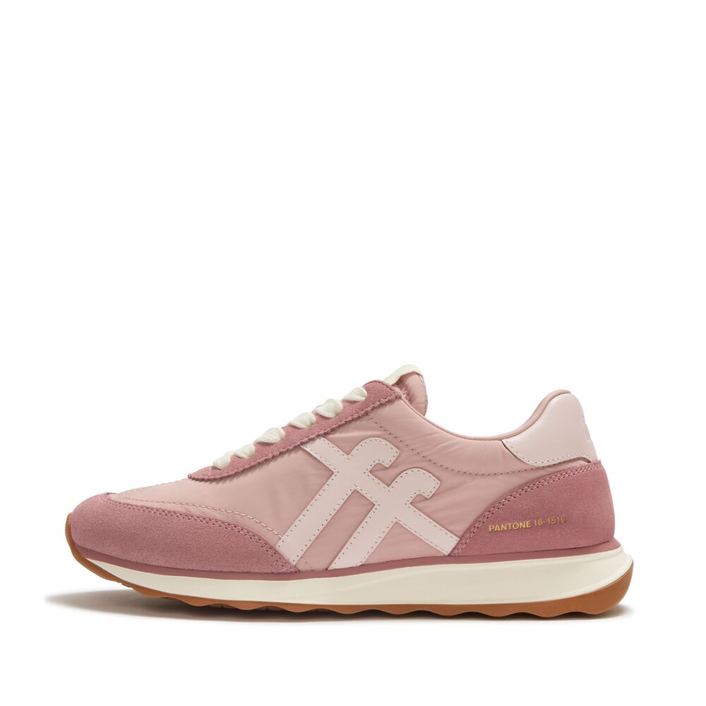 FITFLOP X PANTONE RETRO-Q FF SUEDE TRAINERS