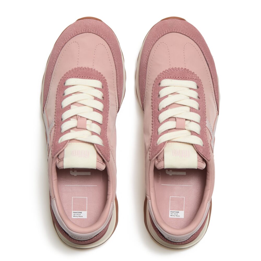 FITFLOP X PANTONE RETRO-Q FF SUEDE TRAINERS