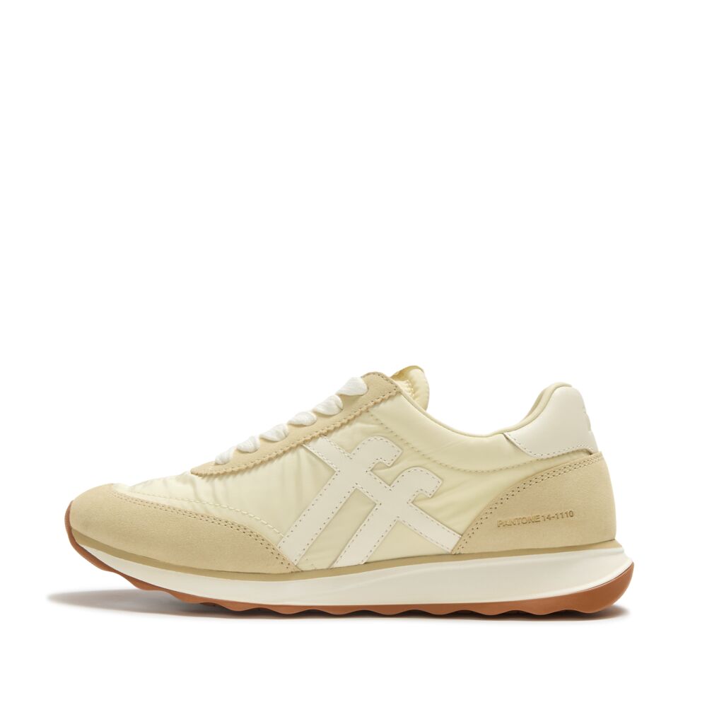 FITFLOP X PANTONE RETRO-Q FF SUEDE TRAINERS