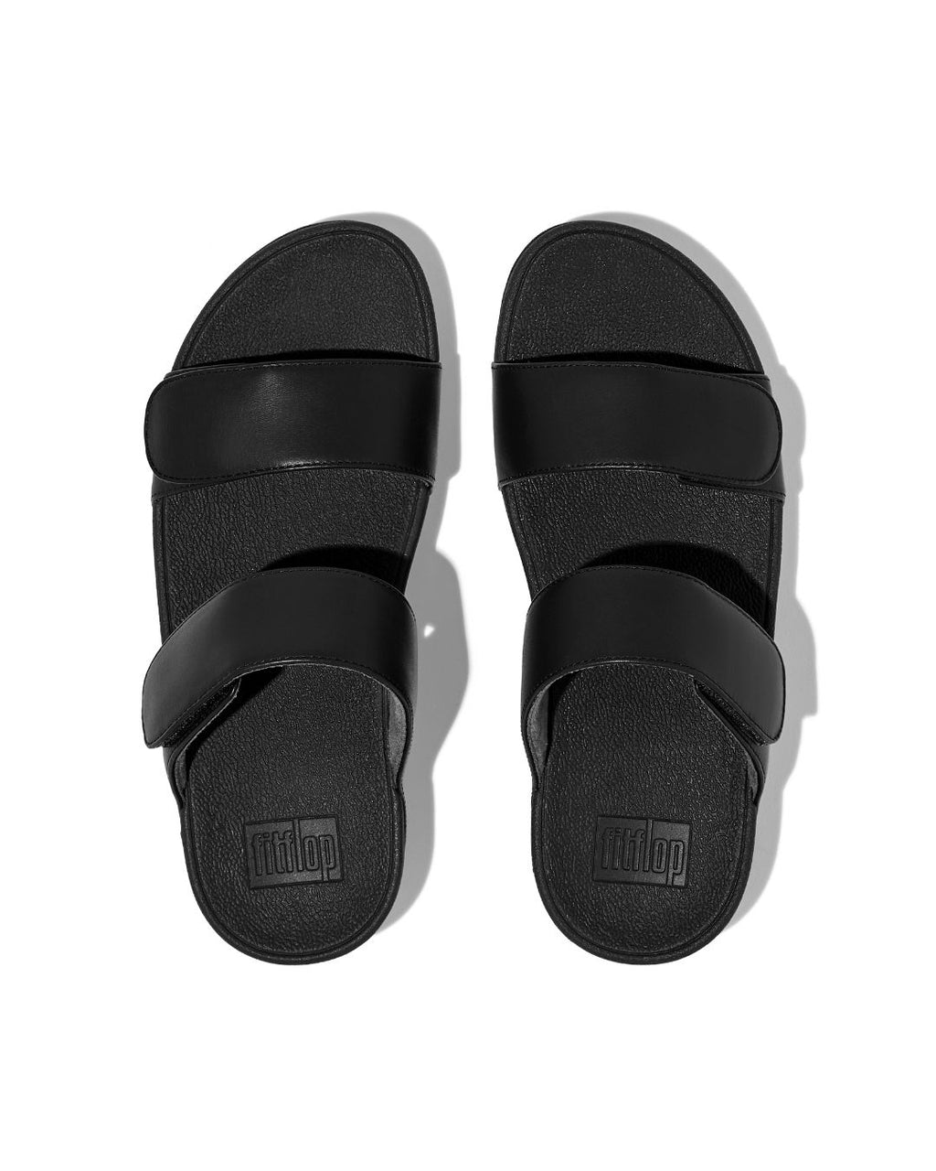 LULU ADJUSTABLE LEATHER SLIDES