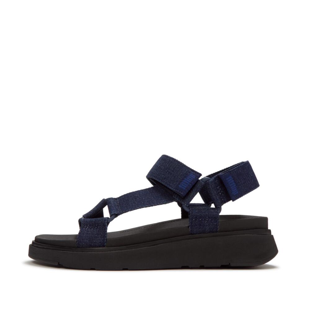 GEN-FF ADJUSTABLE DENIM BACK-STRAP SANDALS