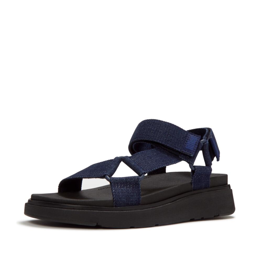 GEN-FF ADJUSTABLE DENIM BACK-STRAP SANDALS