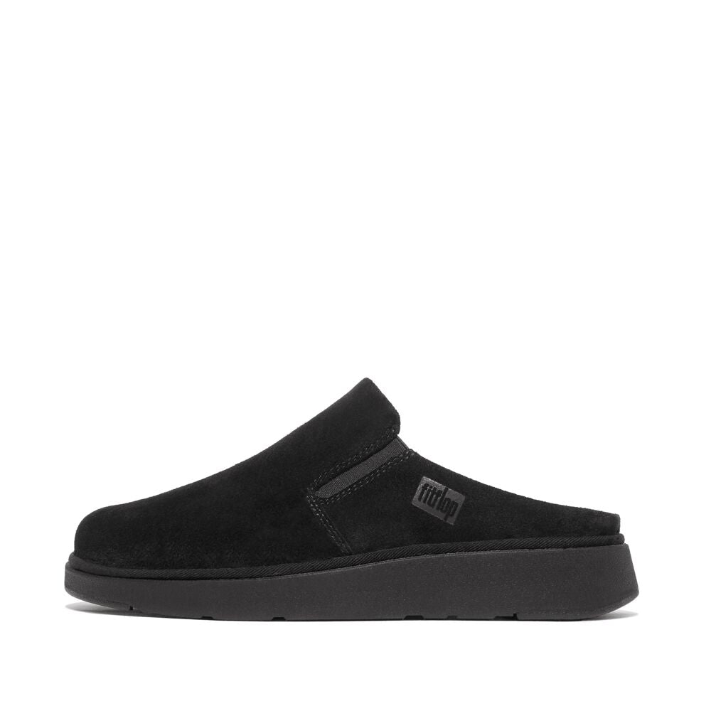 GEN-FF ELASTICATED SUEDE MULES