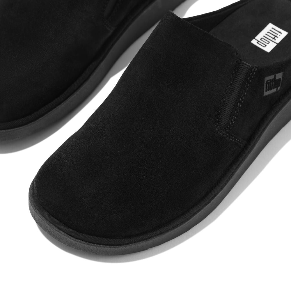 GEN-FF ELASTICATED SUEDE MULES