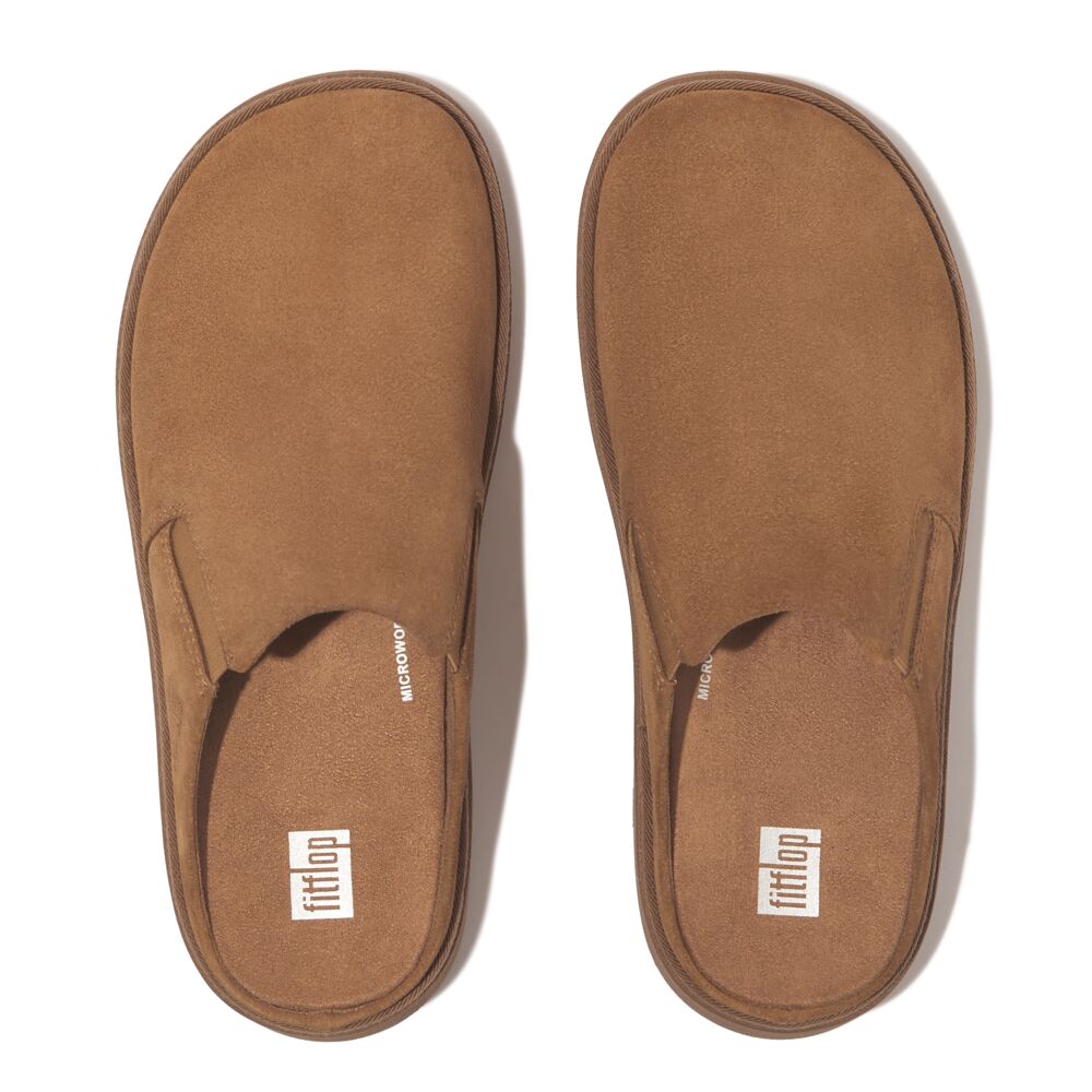 GEN-FF ELASTICATED SUEDE MULES