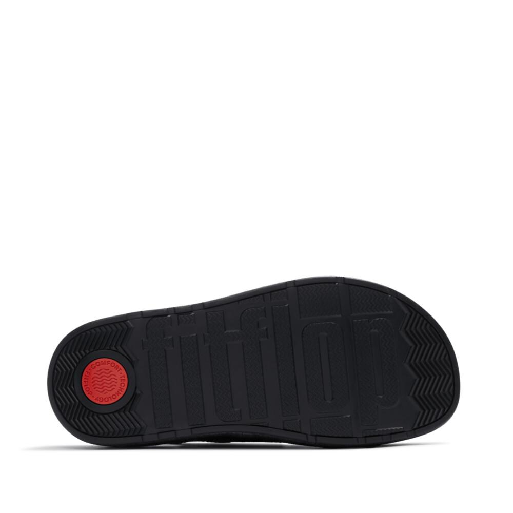 GEN-FF MAX BUCKLE DENIM BACK-STRAP SANDALS