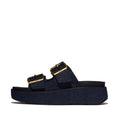 GEN-FF MAX BUCKLE TWO-BAR DENIM SLIDES