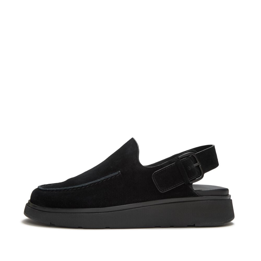 GEN-FF SUEDE BACK-STRAP MULES
