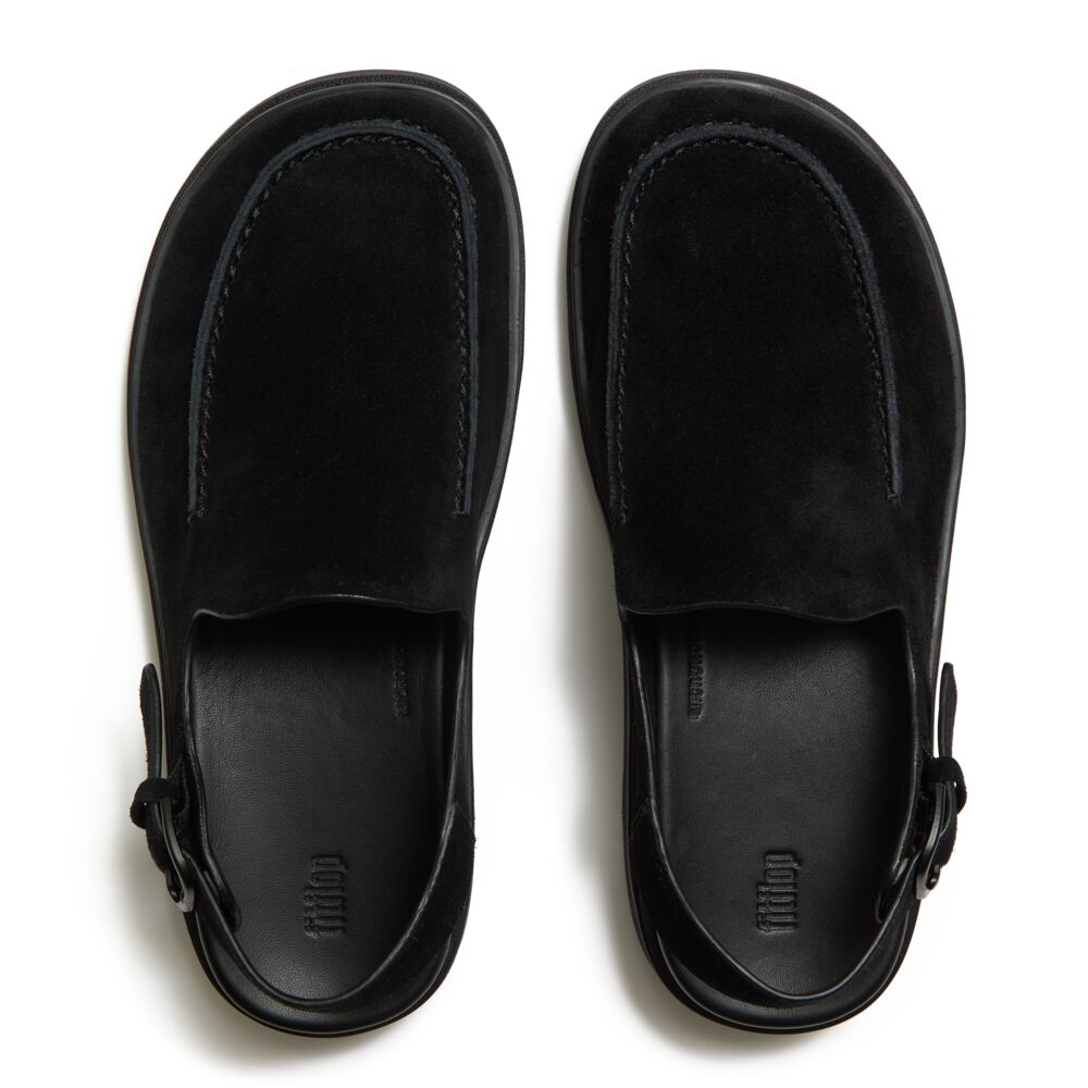 GEN-FF SUEDE BACK-STRAP MULES