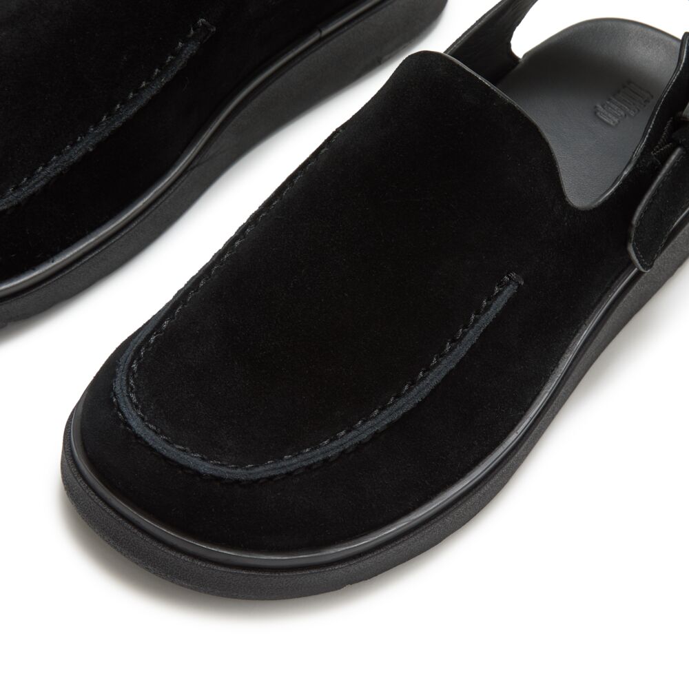GEN-FF SUEDE BACK-STRAP MULES