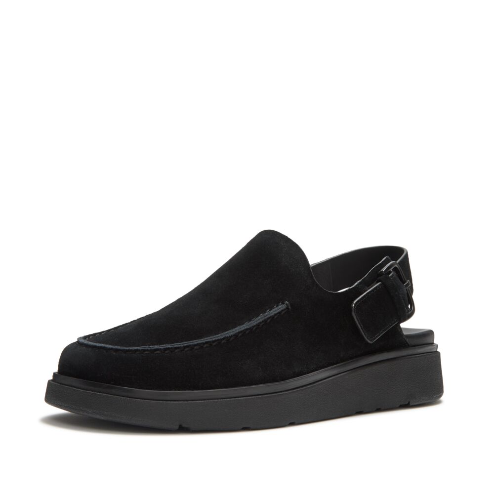 GEN-FF SUEDE BACK-STRAP MULES