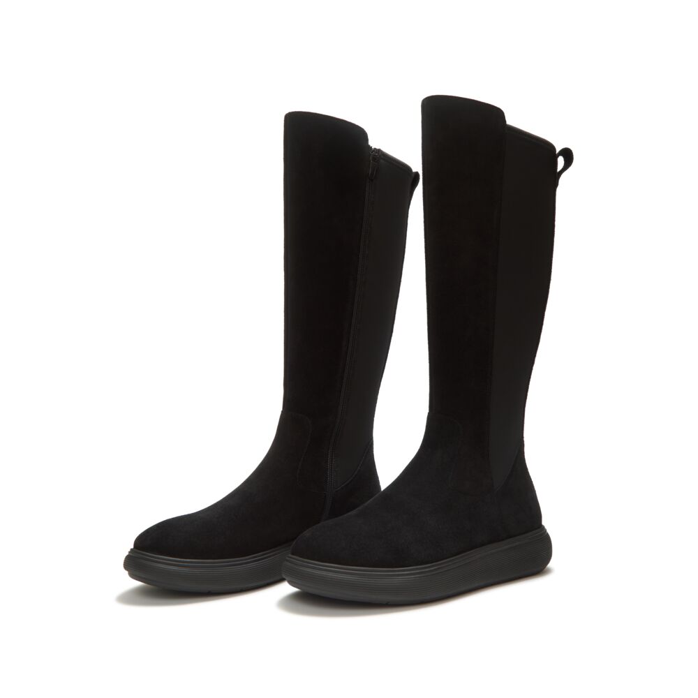 IQ-COMFF SUEDE HIGH BOOTS