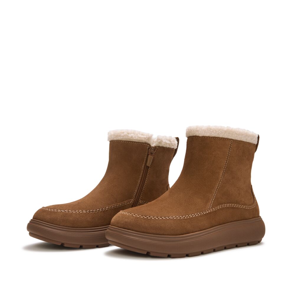 IQ-COMFF SUEDE RELAXED BOOTS
