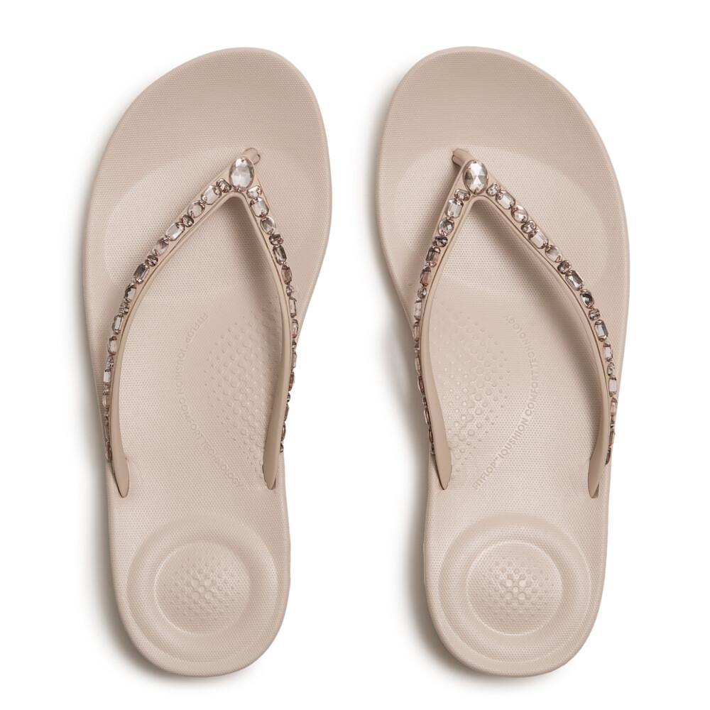 iQUSHION MULTI-CRYSTAL ERGONOMIC FLIP-FLOPS