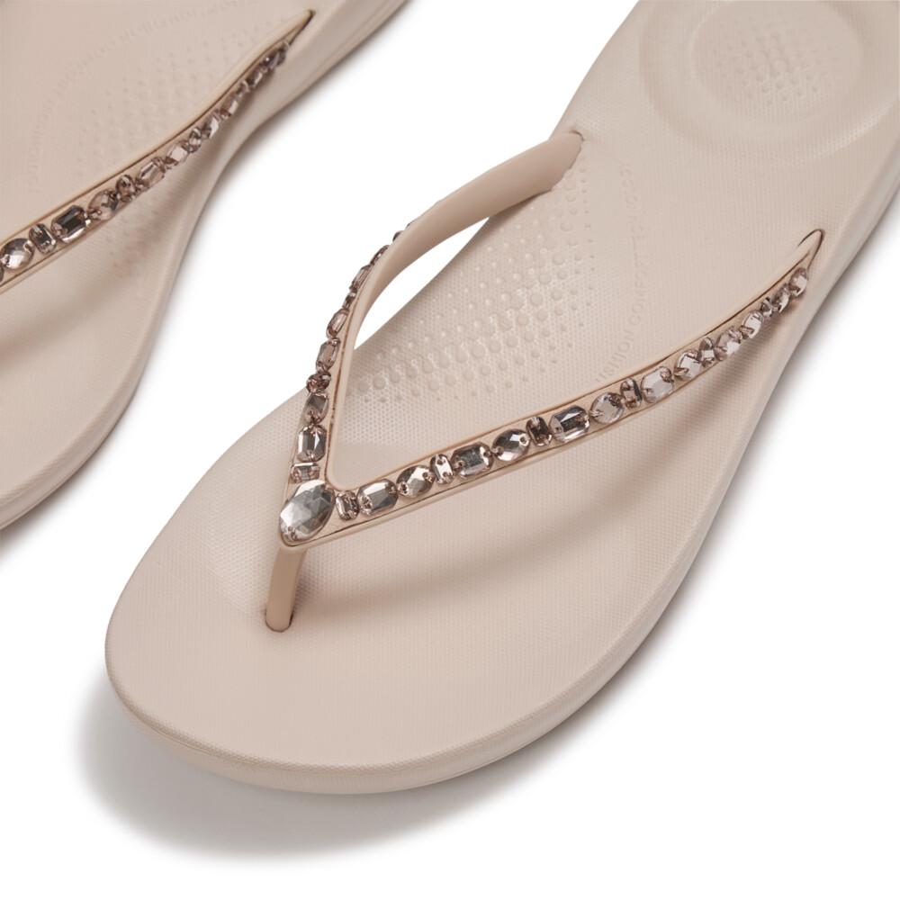 iQUSHION MULTI-CRYSTAL ERGONOMIC FLIP-FLOPS