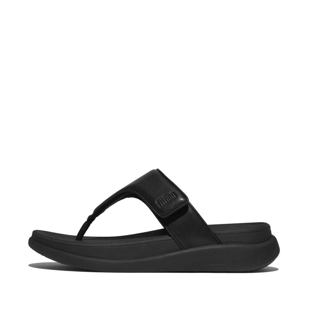F-MODE GO ADJUSTABLE FLATFORM TOE-POST SANDALS
