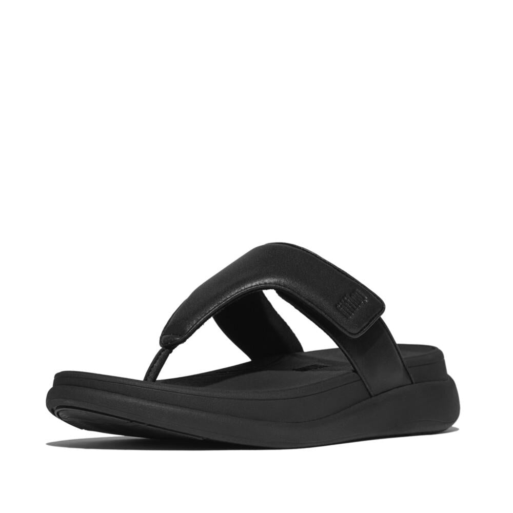 F-MODE GO ADJUSTABLE FLATFORM TOE-POST SANDALS