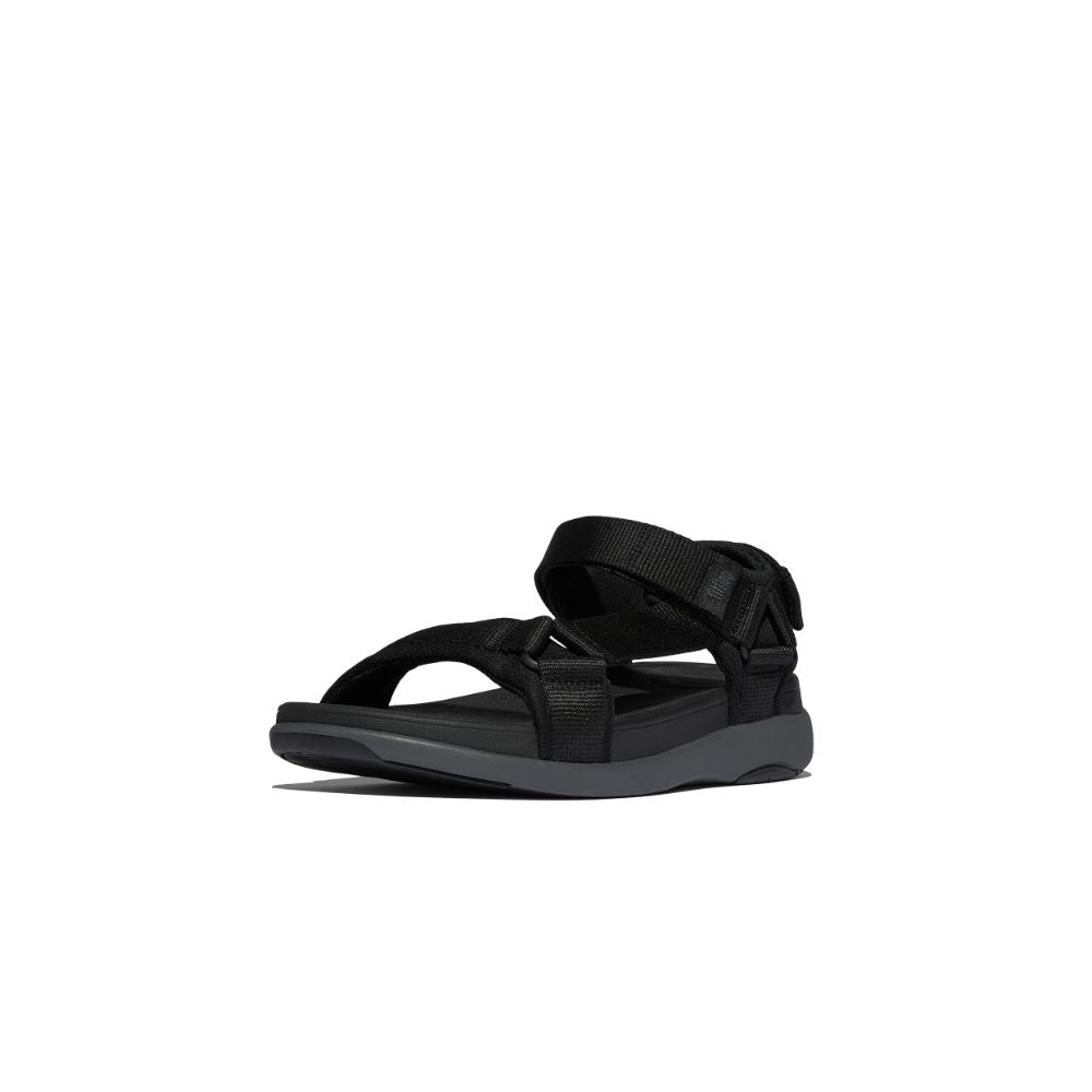 F-MODE GO MENS ADJ. WEBBING BACK-STRAP SANDALS