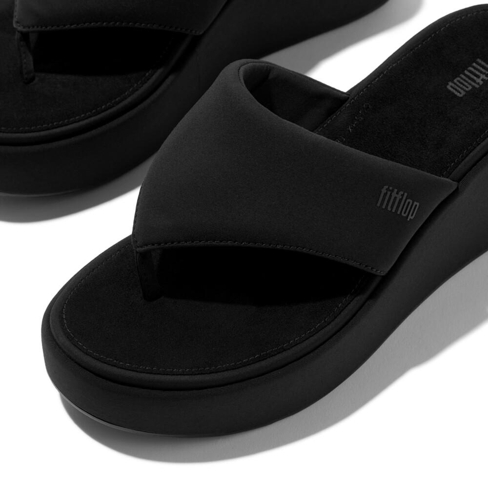 PLATFFORMS WEDGE TOE-POST SANDALS