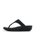 LULU SHIMMERGLITZ TOE-POST SANDALS