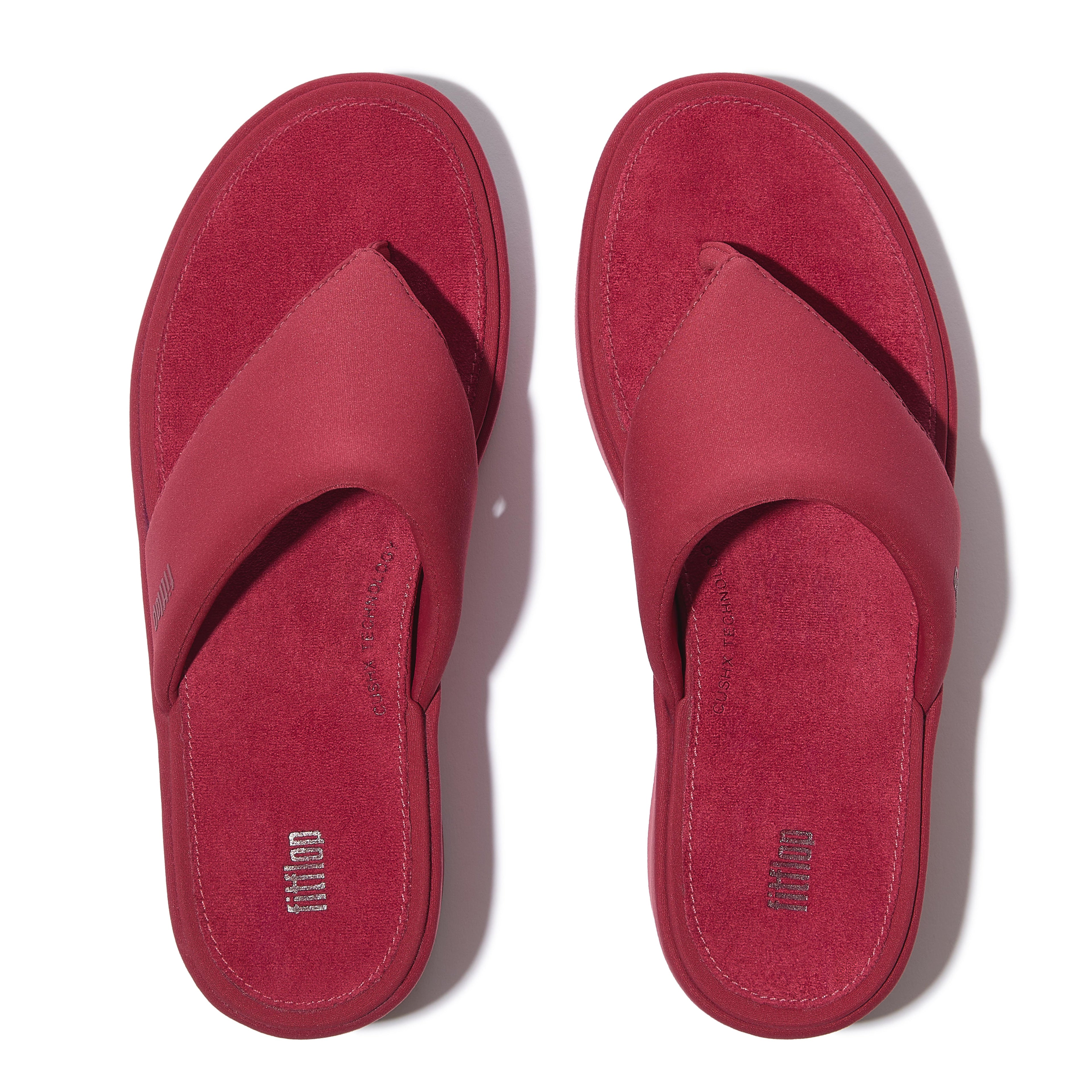 PLATFFORMS WEDGE TOE-POST SANDALS